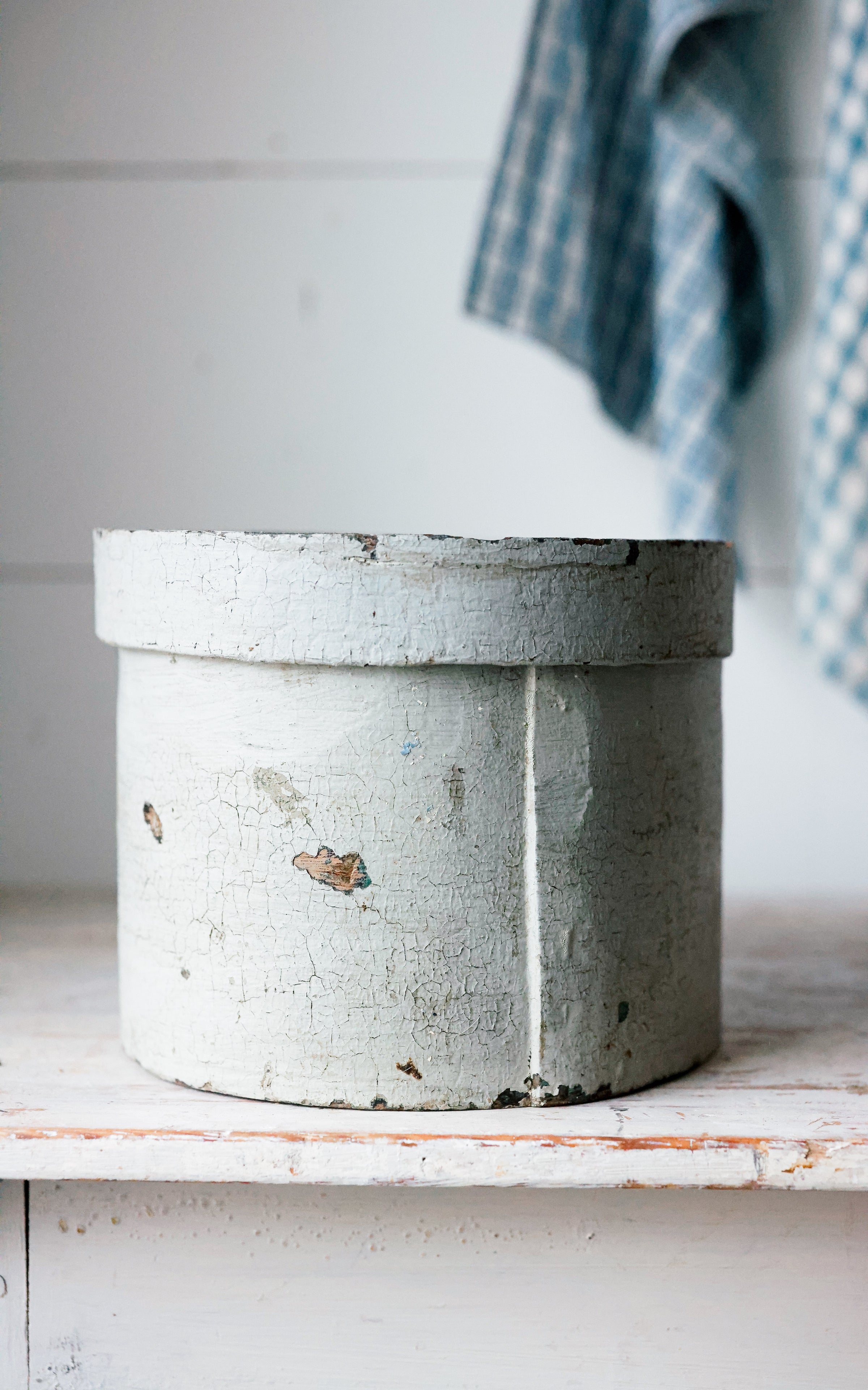 Vintage French Hat Box