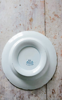 Vintage French Stoneware Cake Plate