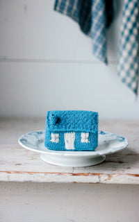 Vintage French Stoneware Cake Plate