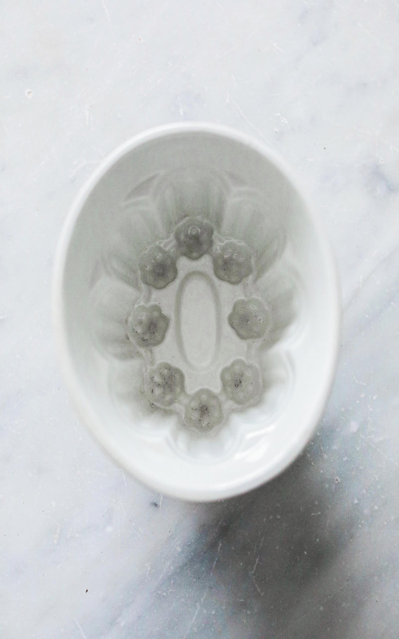 Vintage English Stoneware Pudding Mold