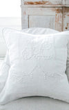Vintage French Linen Monogrammed JC Pillow Slip