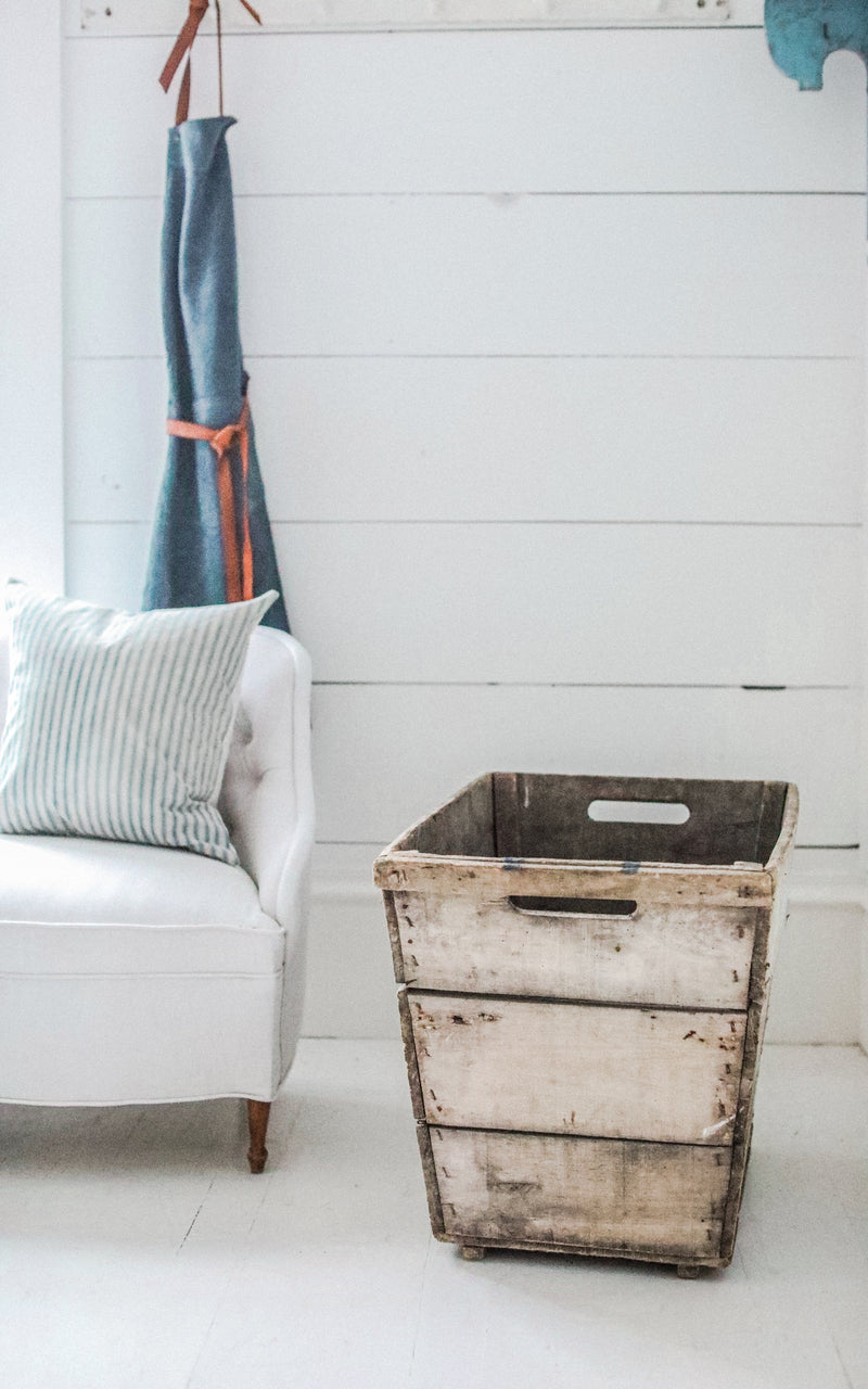 Vintage French Champagne Crate
