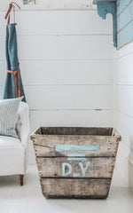 Vintage French Champagne Crate