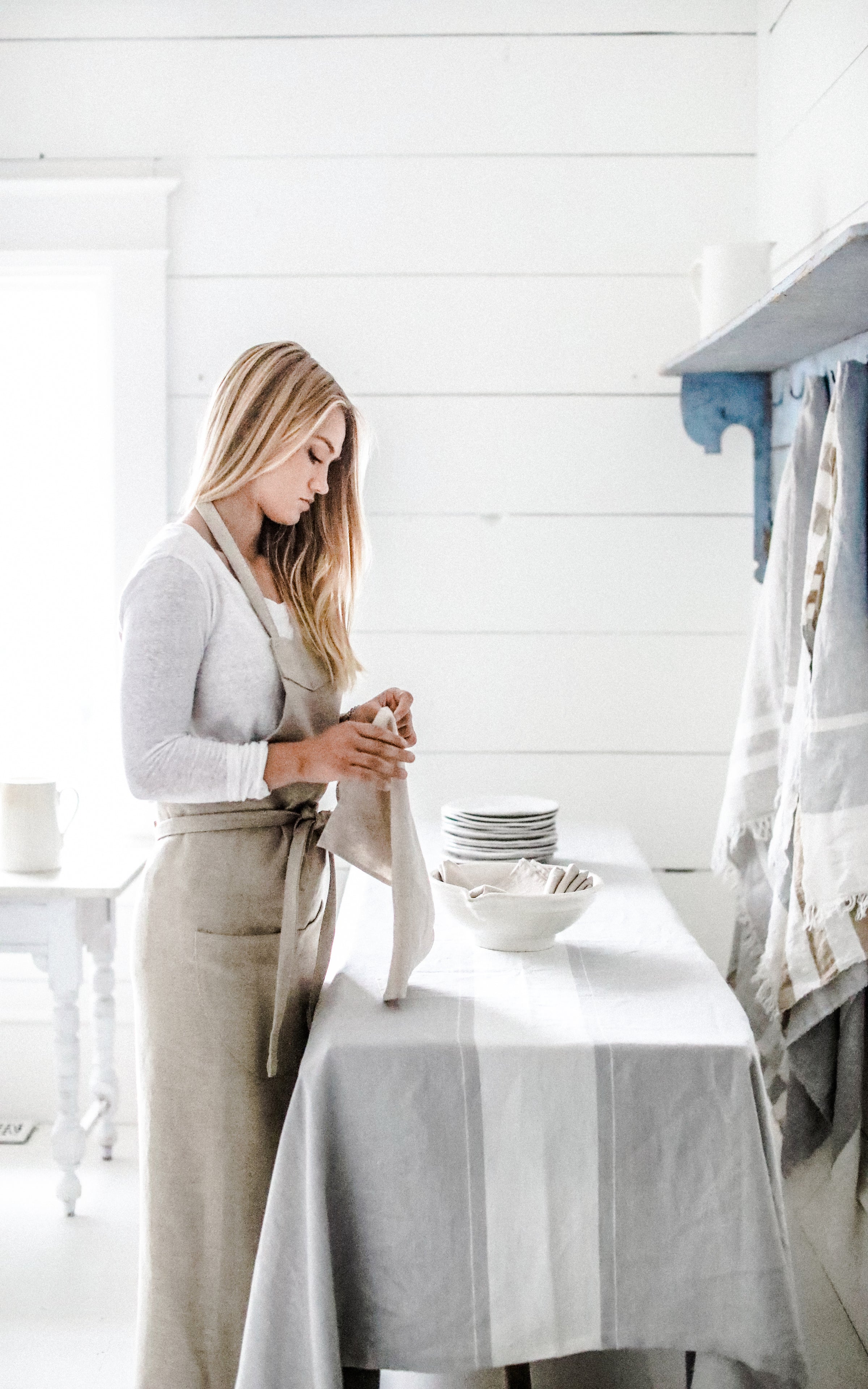 Simple Linen Napkin - Flax