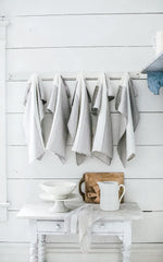 Atelier Striped Belgian Linen Towel