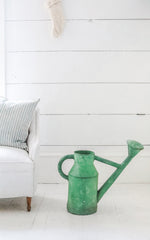 Vintage French Green Watering Can