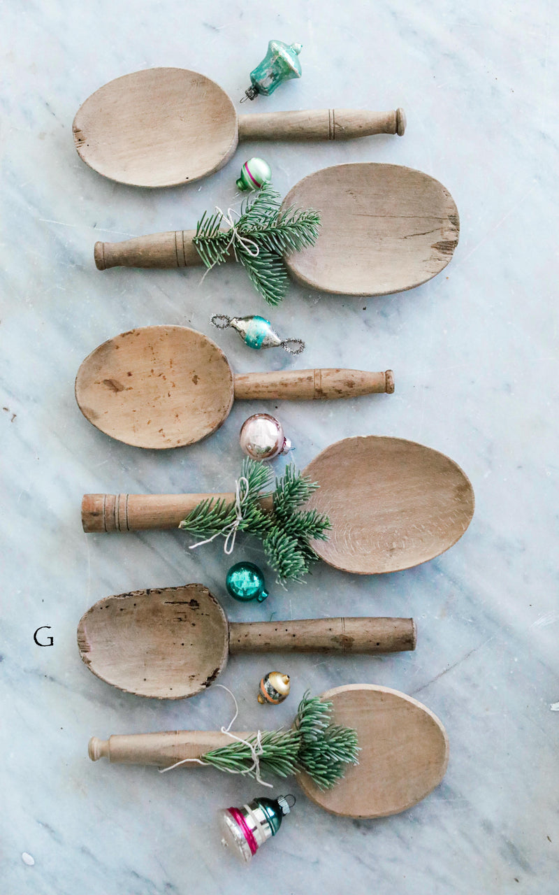 Vintage French Wooden Spoon
