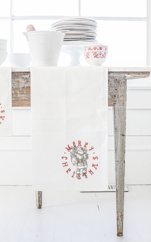 Belgian Linen Christmas Towel