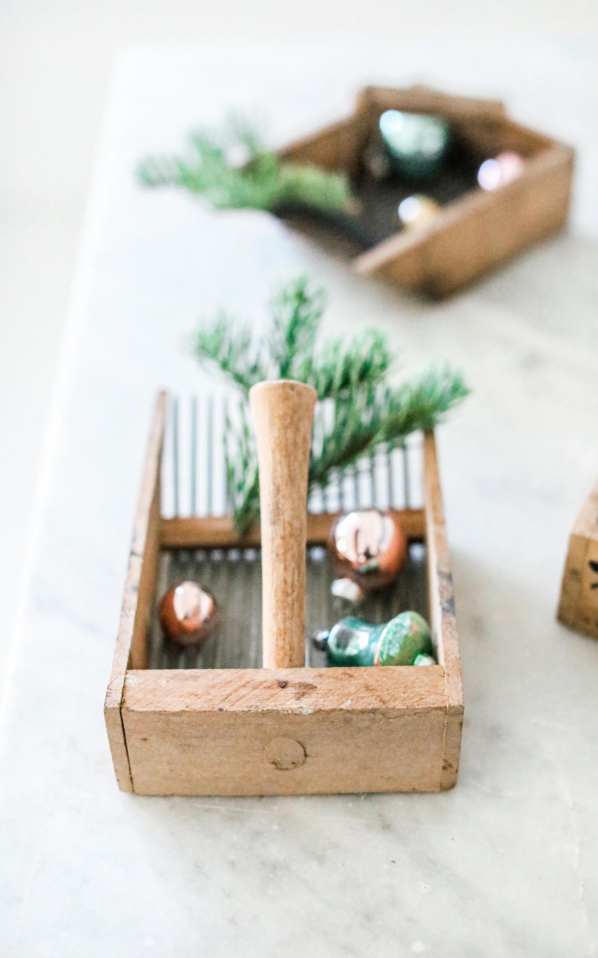 Vintage French Blueberry Picker