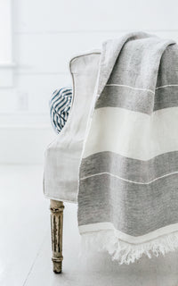 The Belgian Towel Fouta Gent Stripe