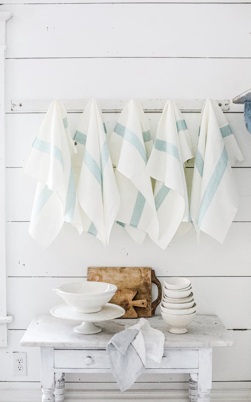 Belgian Linen Napkin – Dreamy Whites