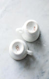 Pair of Vintage French Ironstone Cups