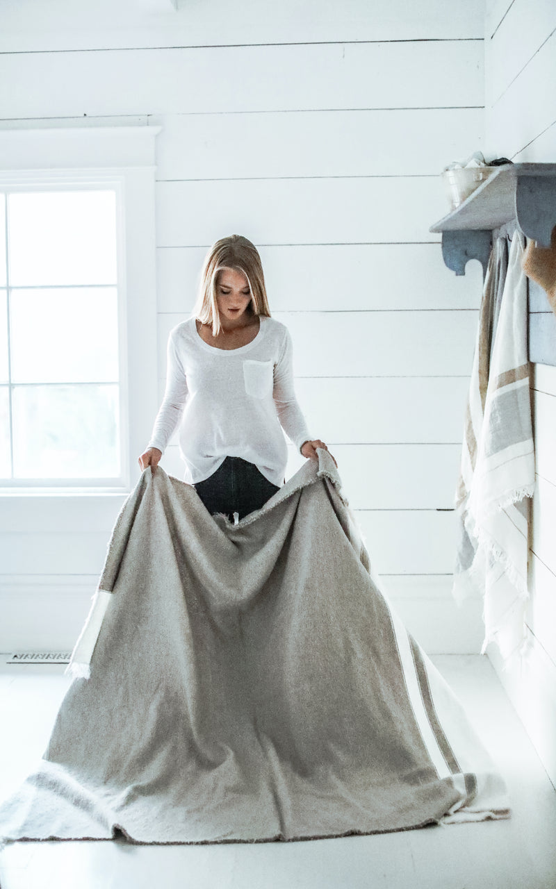 Charlotte Belgian Throw