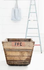 Vintage French Champagne Crate
